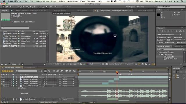 Tutorial - After Effects | How to Sync COD Shots By BlazerDB (INCLUDING MW3) смотреть онлайн