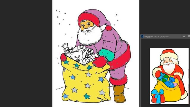 Ded Moroz : All Together | Coloring pages | Coloring book смотреть онлайн
