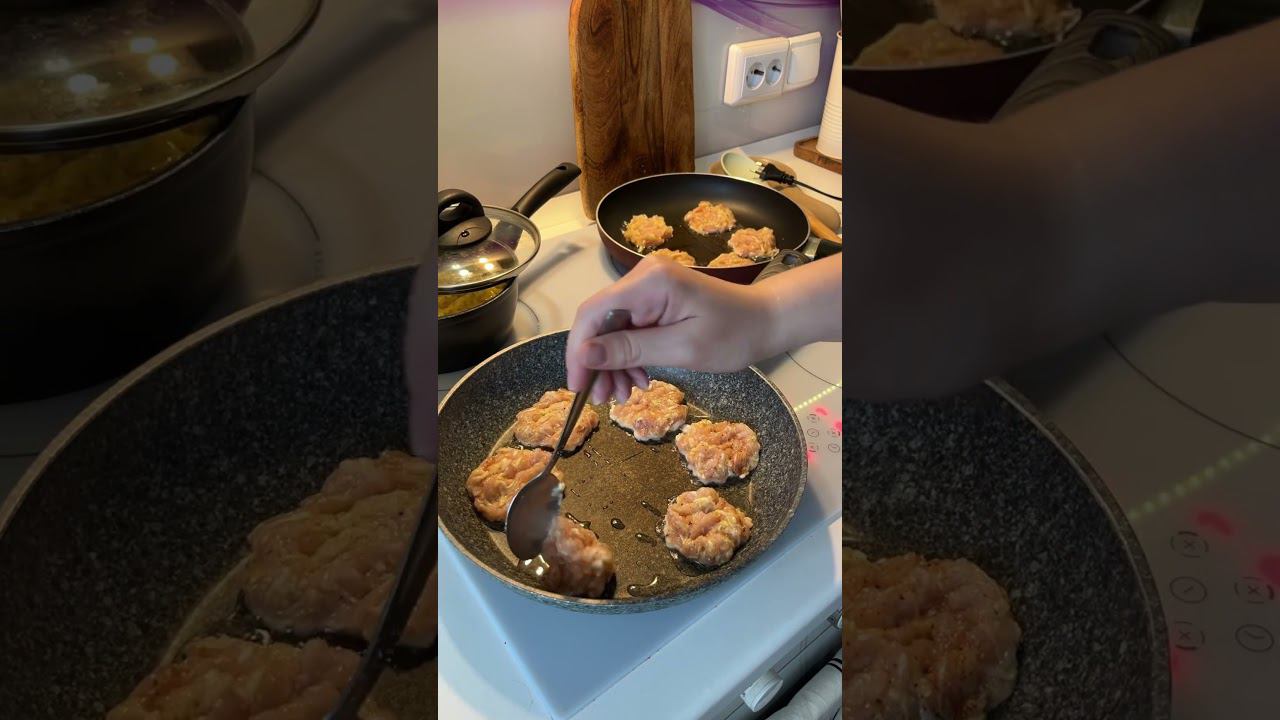 Простой и любимый рецепт куриных котлеток #рецептынакаждыйдень #покупкидлядома смотреть онлайн