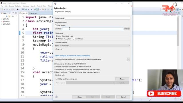 #3 PyDev IDE for Python | How to Install Python Plugin on Eclipse | Hindi смотреть онлайн