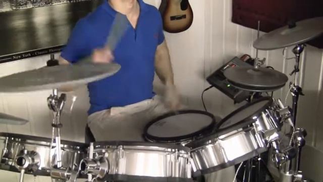 Drum cover of the song Gjer Faen on a Roland td20kx смотреть онлайн
