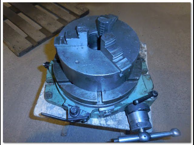 Токарим центровочный переходник на поворотный стол смотреть онлайн