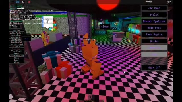 прохождение #ROBLOX играю в фнаф 6 (простите я говорил а у меня не работал микрофон) смотреть онлайн