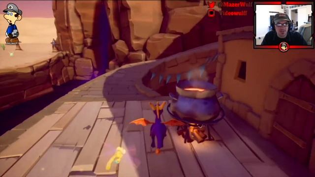 Spyro the Dragon: Cliff Town (All Gems and Dragons) (05) смотреть онлайн