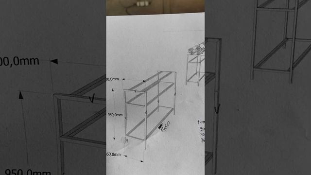 Чертеж тумбы смотреть онлайн