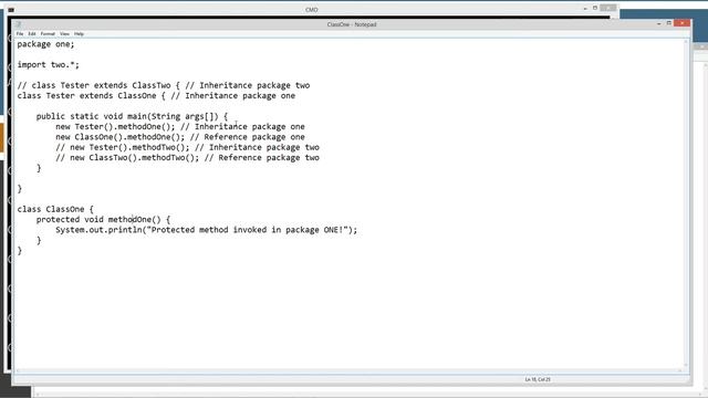 Learn Java Programming - Protected Access Applied to a Method смотреть онлайн