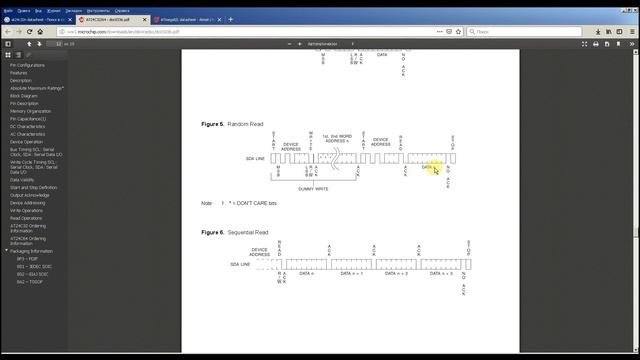 Аппаратная реализация шины I2C на Atmega смотреть онлайн
