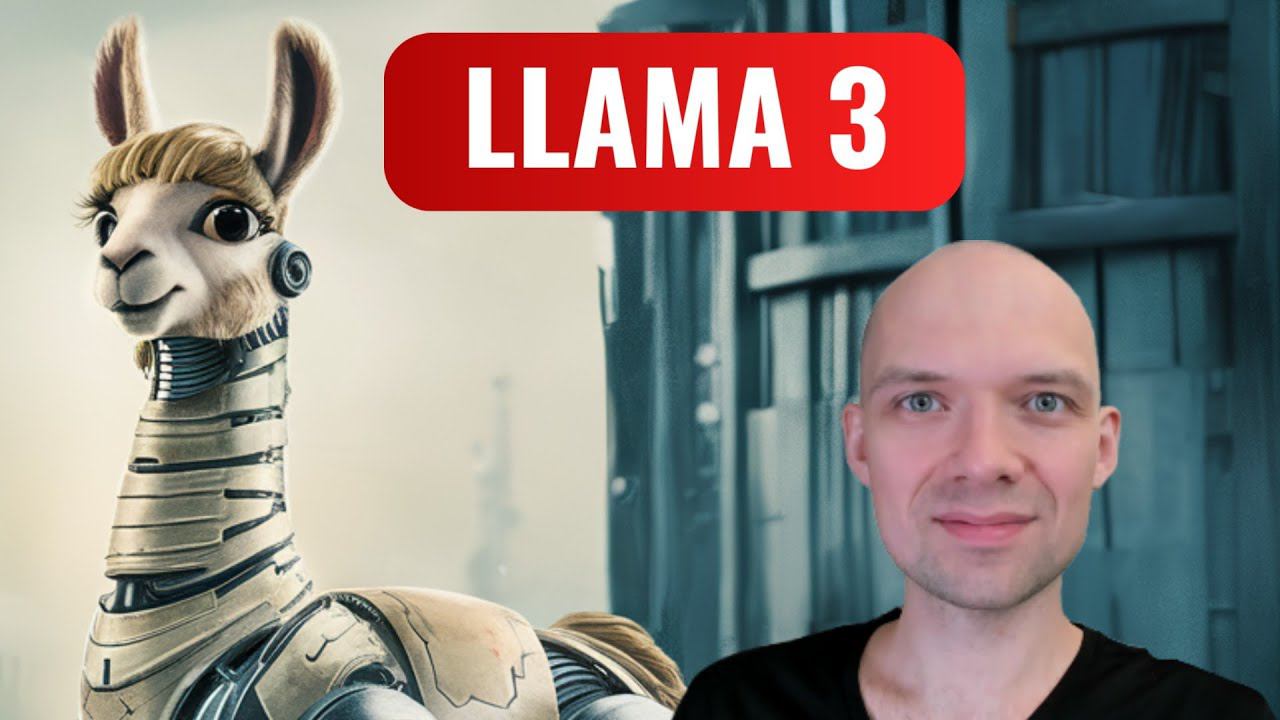 Llama 3 - лучшая открытая нейросеть. Узнай как использовать эту модель. смотреть онлайн