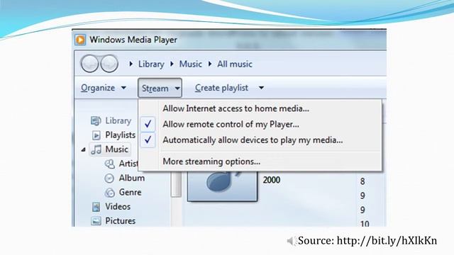 Using Remote Media Streaming in Windows 7 смотреть онлайн