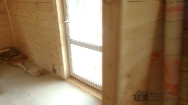 31.05.2022г.Завершено строительство 8х8 дом из бруса 140х190 плюс терраса 8х3 под ключ.Пестово.