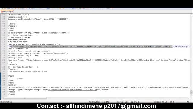How to make (FREE) Festival Wishing Website || Complete Video Tutorial in Hindi смотреть онлайн