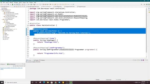 15. Method Level @ModelAttribute | Spring Boot Tutorial in Bangla смотреть онлайн