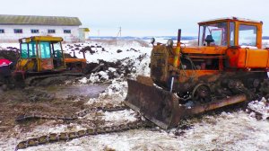 Утопили два трактора ДТ 75