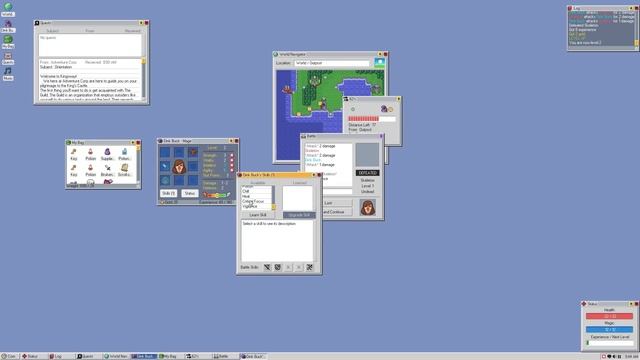 Kotaku Plays Kingsway, The Operating System RPG смотреть онлайн