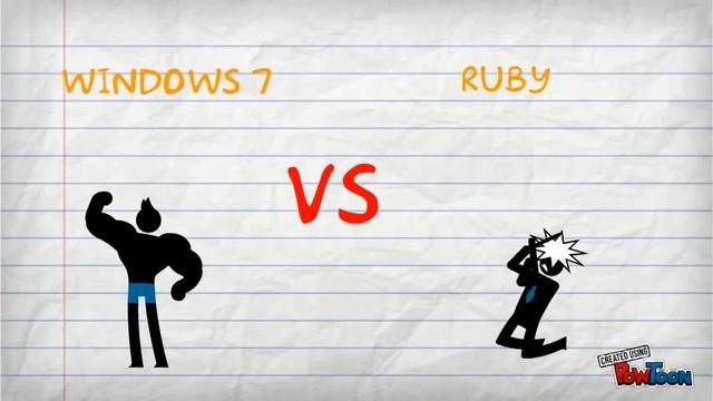 WINDOWS 7 VS PHP vs. Python vs. Ruby vs. смотреть онлайн