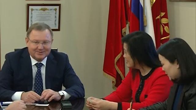 Делегация из китайского города-побратима посетила Балашиху с дружеским визитом.