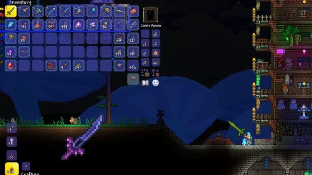 Terraria: How To Get The Blade of Grass Sword (1.4 Journeys End) смотреть онлайн