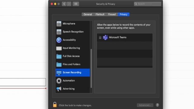 Screen Share Not Working On Teams MAC