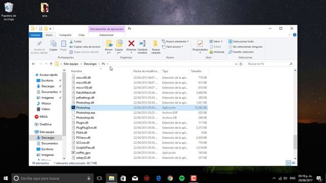 Descargar Adobe Photoshop portable 2017 [mega] смотреть онлайн