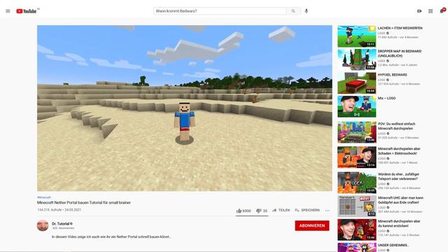 Minecraft aber du kannst Mitspieler beklauen! смотреть онлайн