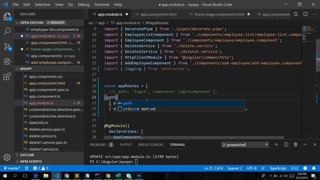 angular routing children смотреть онлайн