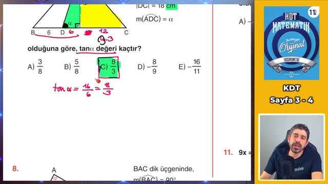 KDT sayfa 03 - 04 | Trigonometri | 11.SINIF MATEMATİK | Orijinal Matematik смотреть онлайн