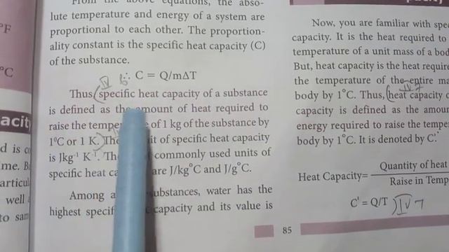 9th Std - Science | Unit 7 - Heat | Book Back Exercise - Question Answer Marked in Book смотреть онлайн