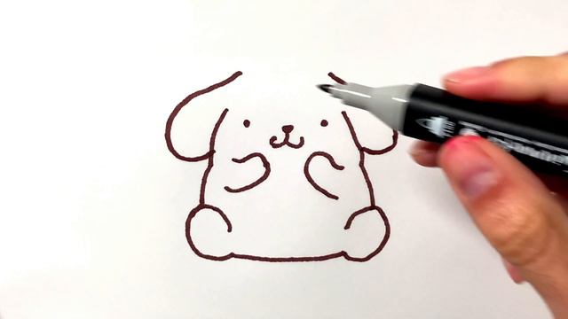 How To Draw Pompompurin