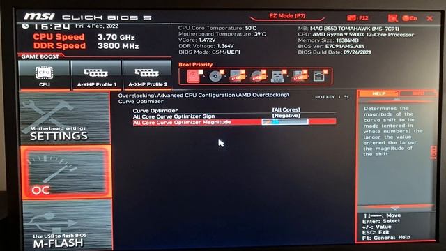 How to Overclock Ryzen 5900x Undervolting and Boost increase смотреть онлайн