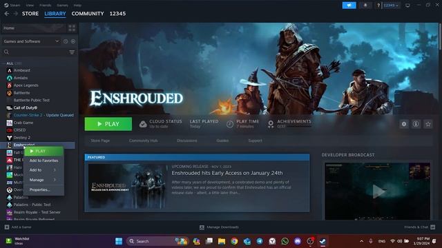 [FIXED] ENSHROUEDED NOT LAUNCHING STEAM | Fix Enshrouded Crashing on Launch смотреть онлайн