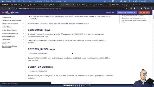 How to use SSH Keys for a Gitlab CI/CD & Adding a Repository смотреть онлайн