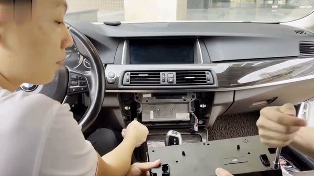 How to Installation AC Climate Control Panel for BMW 5 Series F10 F11 10,25" Touchscreen Klimapanel смотреть онлайн
