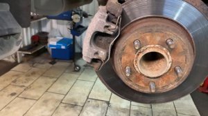 Переборка заднего суппорта на Форд Фокус 2