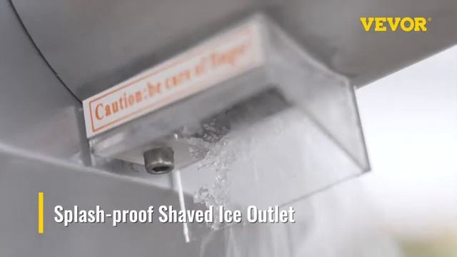 VEVOR 110V Electric Ice Shaver Crusher, for Home and Commercial Use смотреть онлайн