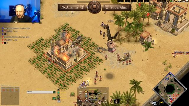 Kronos Strategy Is Still In Its Infancy | NoAtlantis (Kronos) Vs SuperAfim (Ra) Game 1/3 #aom