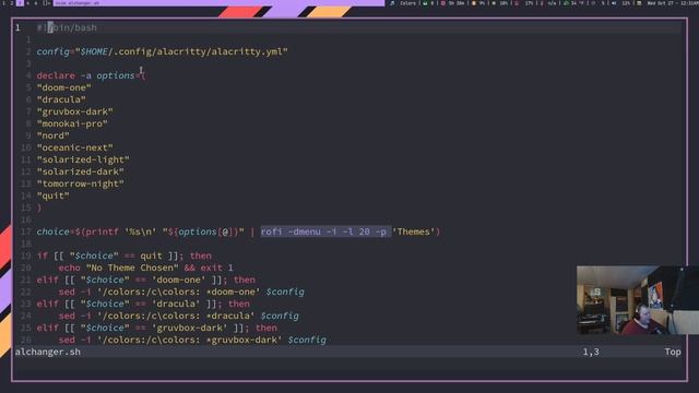 Change Alacritty Themes with Rofi смотреть онлайн