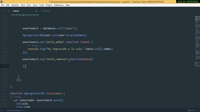 8.- Curso de Firebase - Eliminar Informacion de Bases de Datos смотреть онлайн