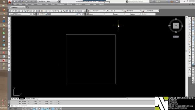 Tutorial Cara Mudah Hitung Area, Parimeter M1 M2 Pada Program Autocad смотреть онлайн