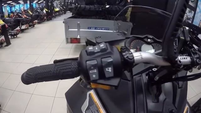BRP снегоход Lynx XTRIM RE 850 E-TEC* 2018 на новой платформе Radiеn смотреть онлайн