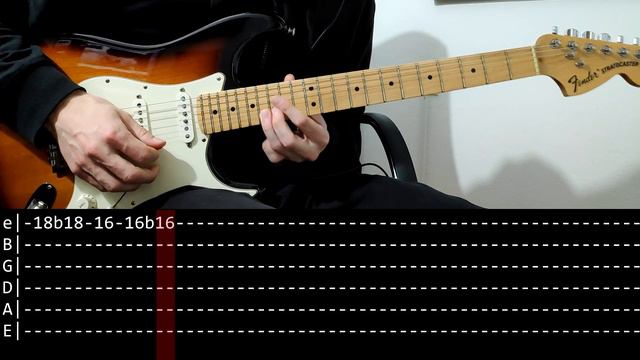 RHCP - Wet Sand Solo Live At Fuji Rock (Guitar Lesson With TAB)