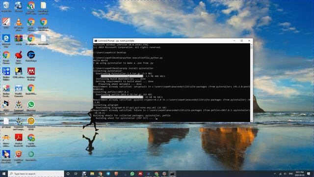 How to convert python (.py) to execution (.exe) using pyinstaller смотреть онлайн