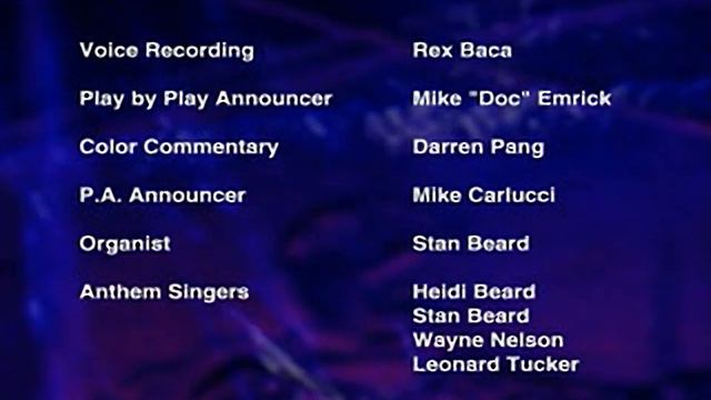 NHL FaceOff 99 - Credits for the Playstation 1 смотреть онлайн