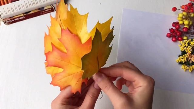 Осенние листья из фоамирана Без молдов Как сделать Ободок/ Autumn headband foam leaves смотреть онлайн