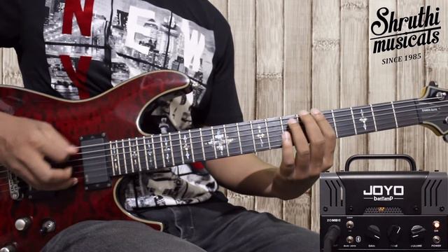 JOYO ZOMBIE BANTAMP DEMO- 11th hour (Lamb of god) | Shruthi Musicals смотреть онлайн
