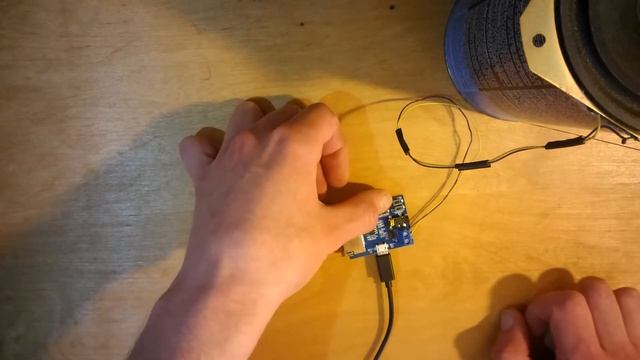 Модуль MP3 плеера с усилителем, USB и TF карты. смотреть онлайн