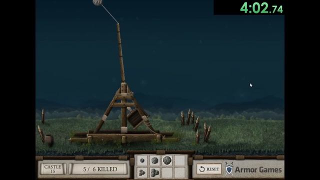 I tried speedrunning Crush The Castle and almost got the world record… смотреть онлайн