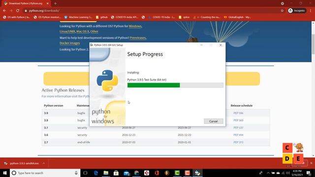 How to install python ?? in Tamil | Coding Cookies [ Learn python in Tamil 2021 ] смотреть онлайн