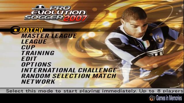 Winning Eleven - Pro Evolution Soccer 2007 [PS2] Games in Memories смотреть онлайн