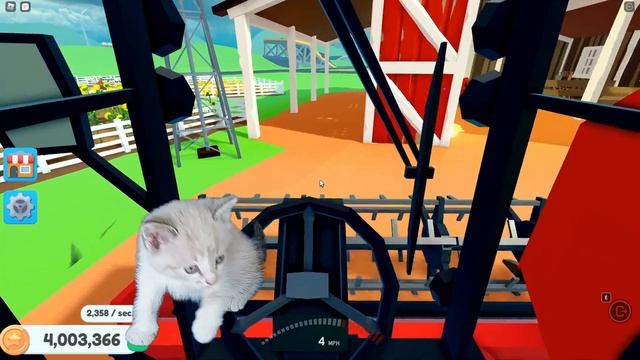 Kittens made cat go insane | Roblox | Farm Life Tycoon смотреть онлайн