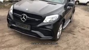 Мерседес GLE 350 d | переделка в МЕРСЕДЕС GLE AMG 63 | работа